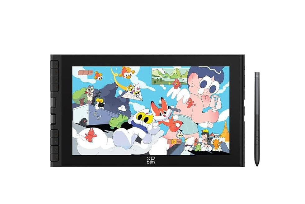 XPPen Artist 12 3rd 11.9" Drawing Tablet with Screen | X4 Pen 16K Pressure | Dial Wheels+8 Keys