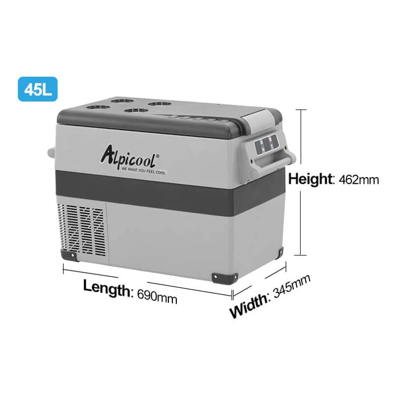 Alpicool CF45 45L Portable Car Refrigerator