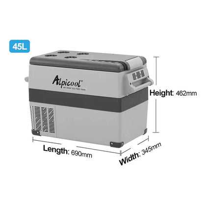 Alpicool CF45 45L Portable Car Refrigerator