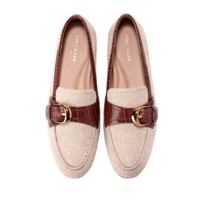COLE HAAN Womens Grand Ambition Alette Buckle Loafers