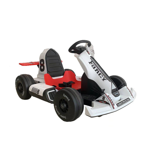 Fancy Electric Go Kart For Kids 12V Battery Powered Ride