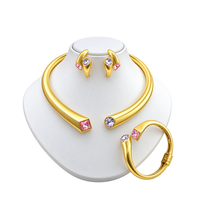 Viennois Womens Golden Blush Set