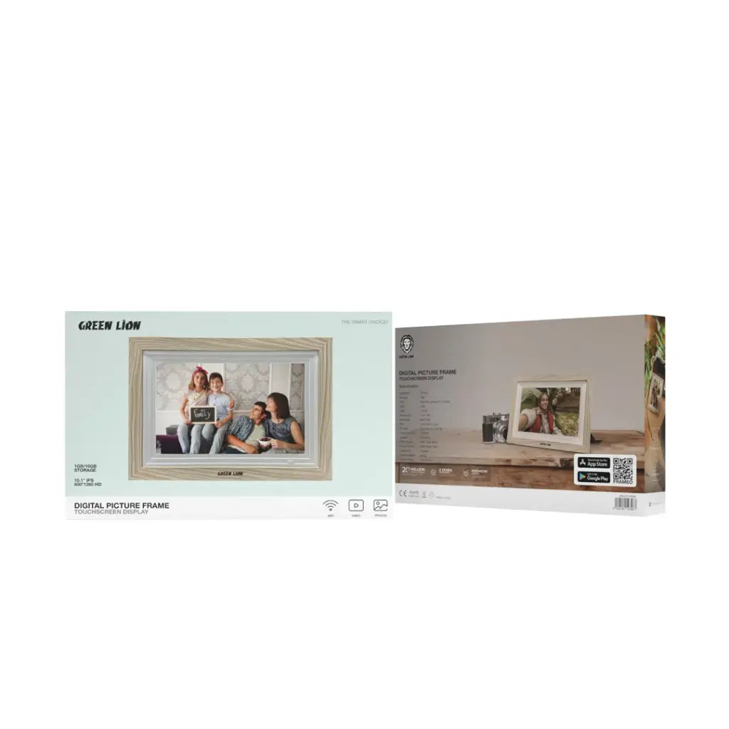 Green Lion Digital Picture Frame Touch Screen Display