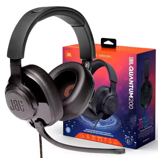 Quantum 200 Jbl Headphones Mic Professional Gaming USB Wired PC
