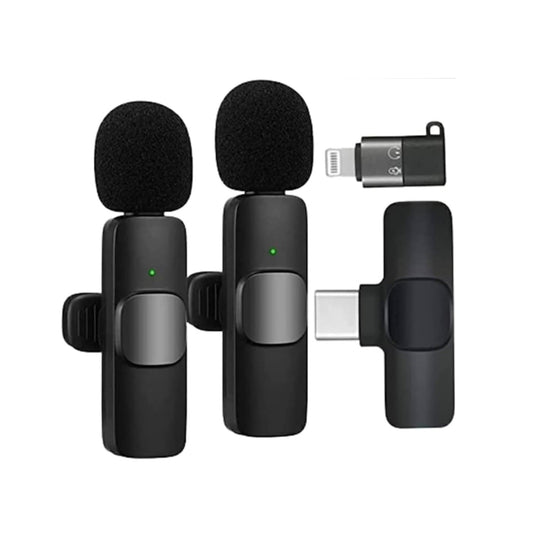 Wireless Microphone compatible with Android and iPhone