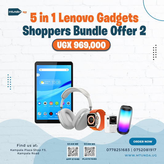 Buy 5 in 1 Lenovo Gadgets Shoppers Bundle Offer 2