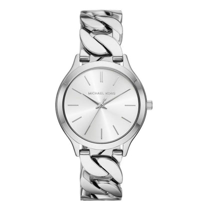 MICHAEL KORS RUNWAY SILVER STAINLESS STEEL WOMEN'S WATCH MK7474