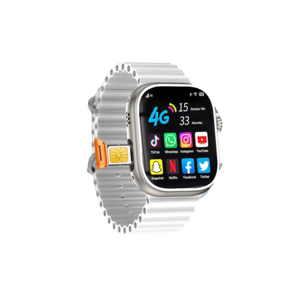 Telzeal 4G Ultra Smart Watch Mobile Phone