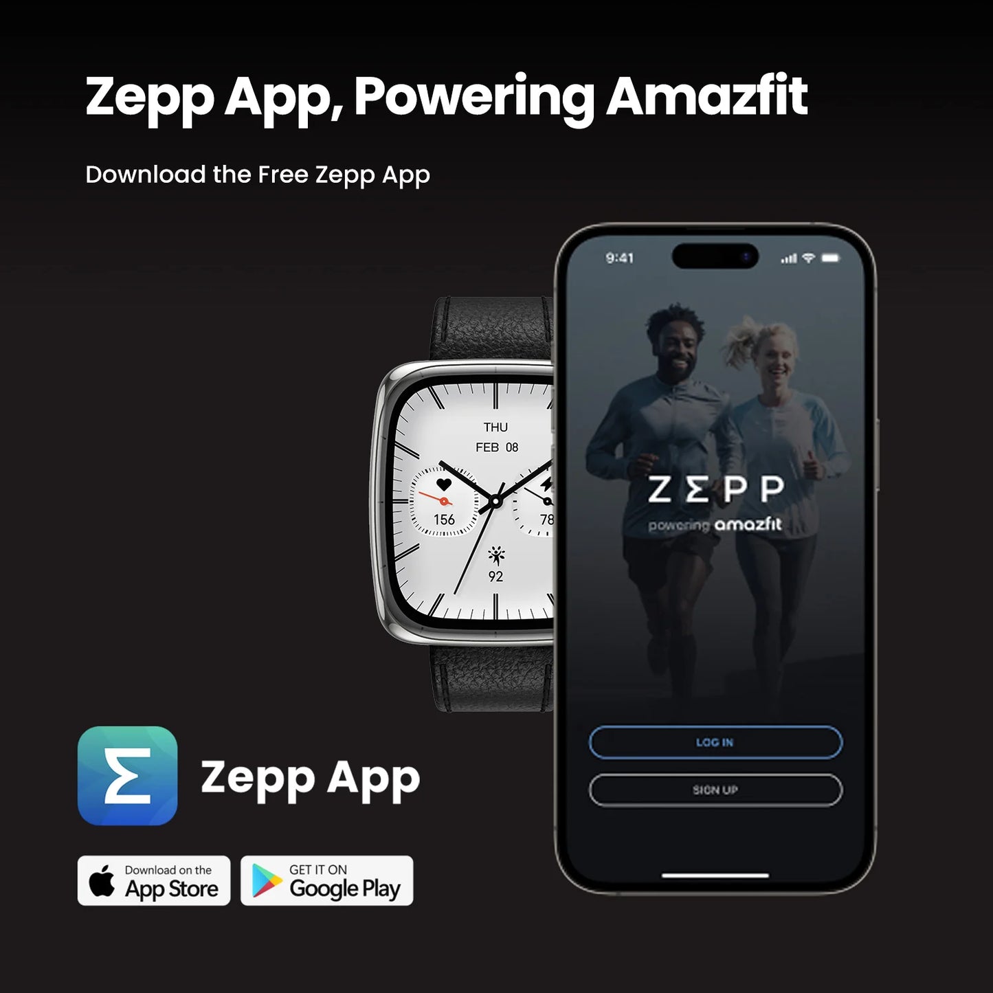 Amazfit Active 2 Square Premium Smart Watch