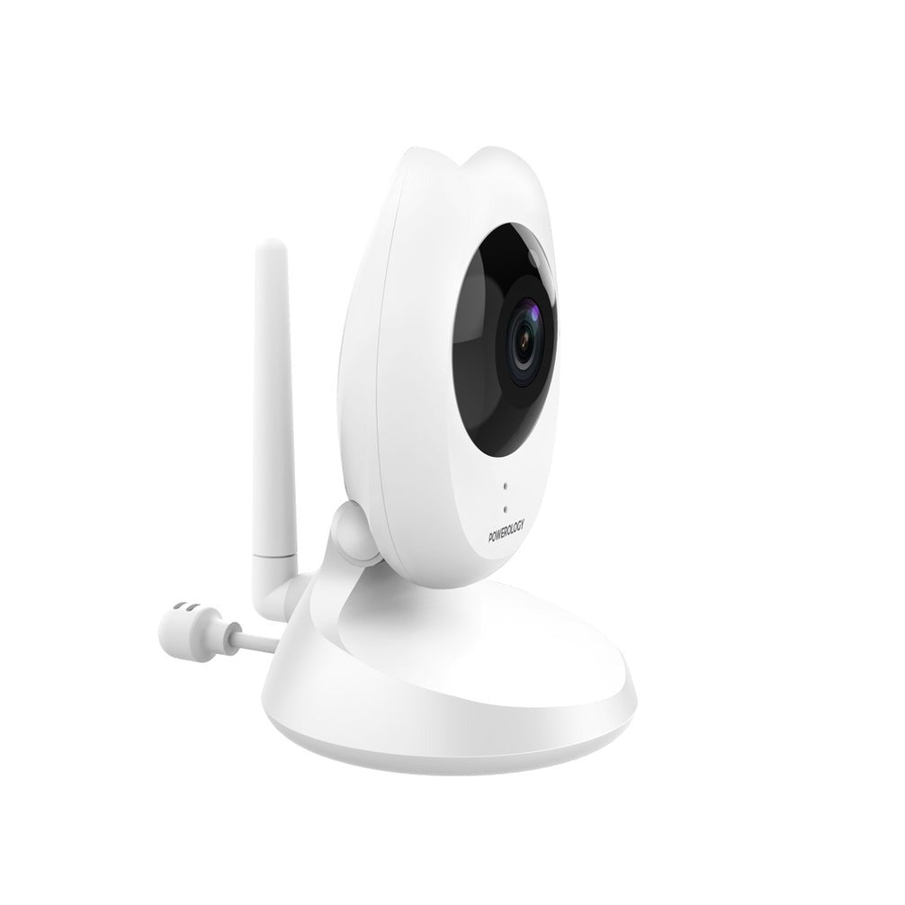 Powerology Smart Cam Baby Monitor Two-Way Audio & Smart Sensors