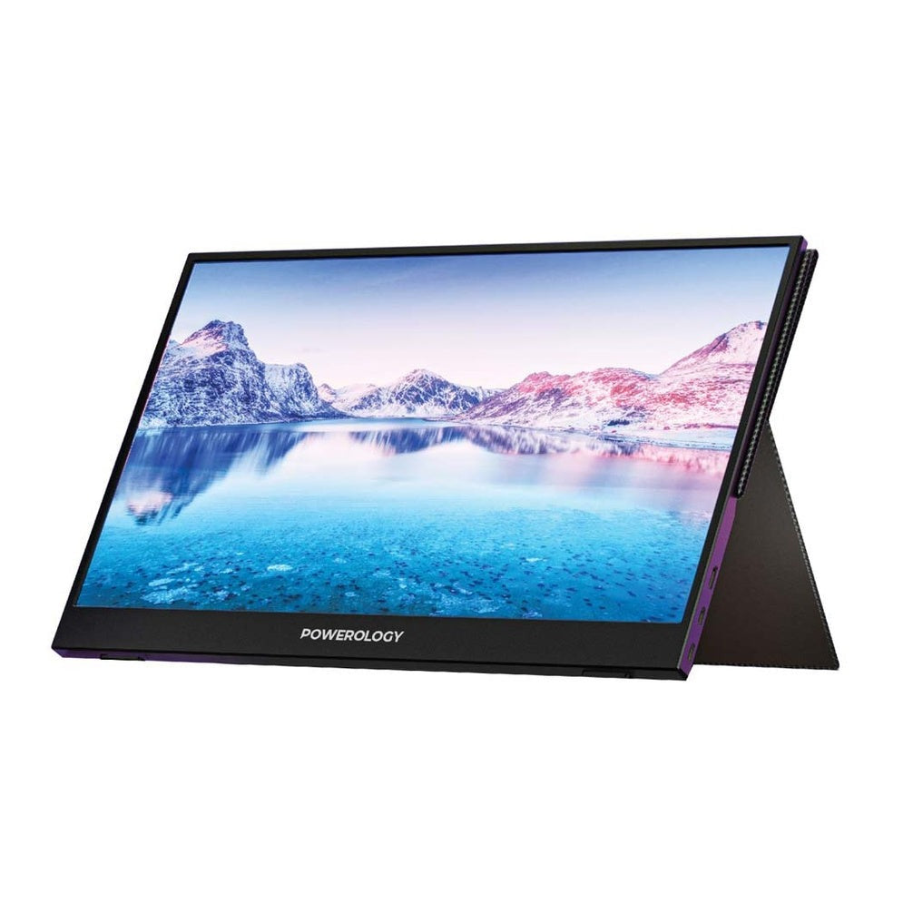 Powerology Portable Monitor Ultra-Slim Full HD 15.6"