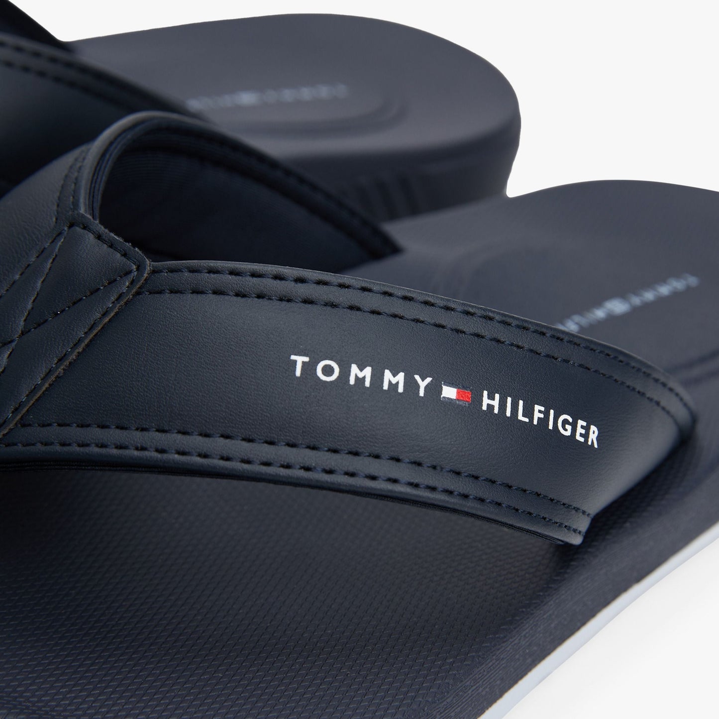 Tommy Hilfiger Logo Strap Flip Flops