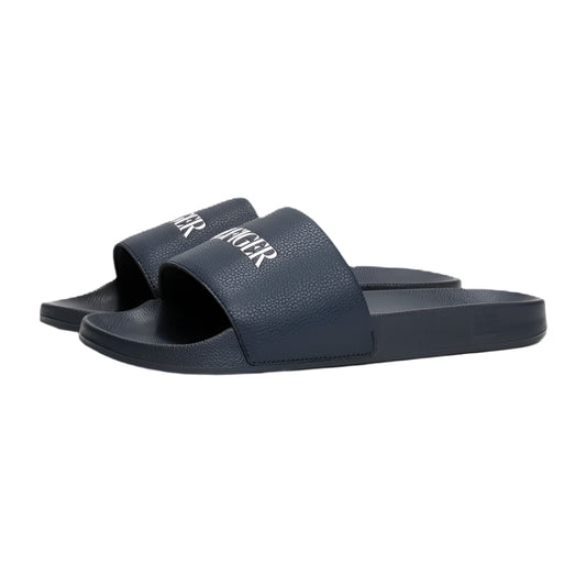 Tommy Hilfiger Embossed Logo Pool Slides