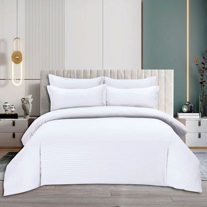 6Pcs Sateen Duvet Cover Set