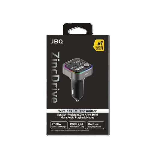 JBQ Zinc Drive Wireless FM Transmitter