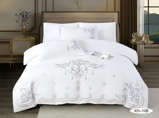 Warm House Ivory Luxe Duvet Cover Set