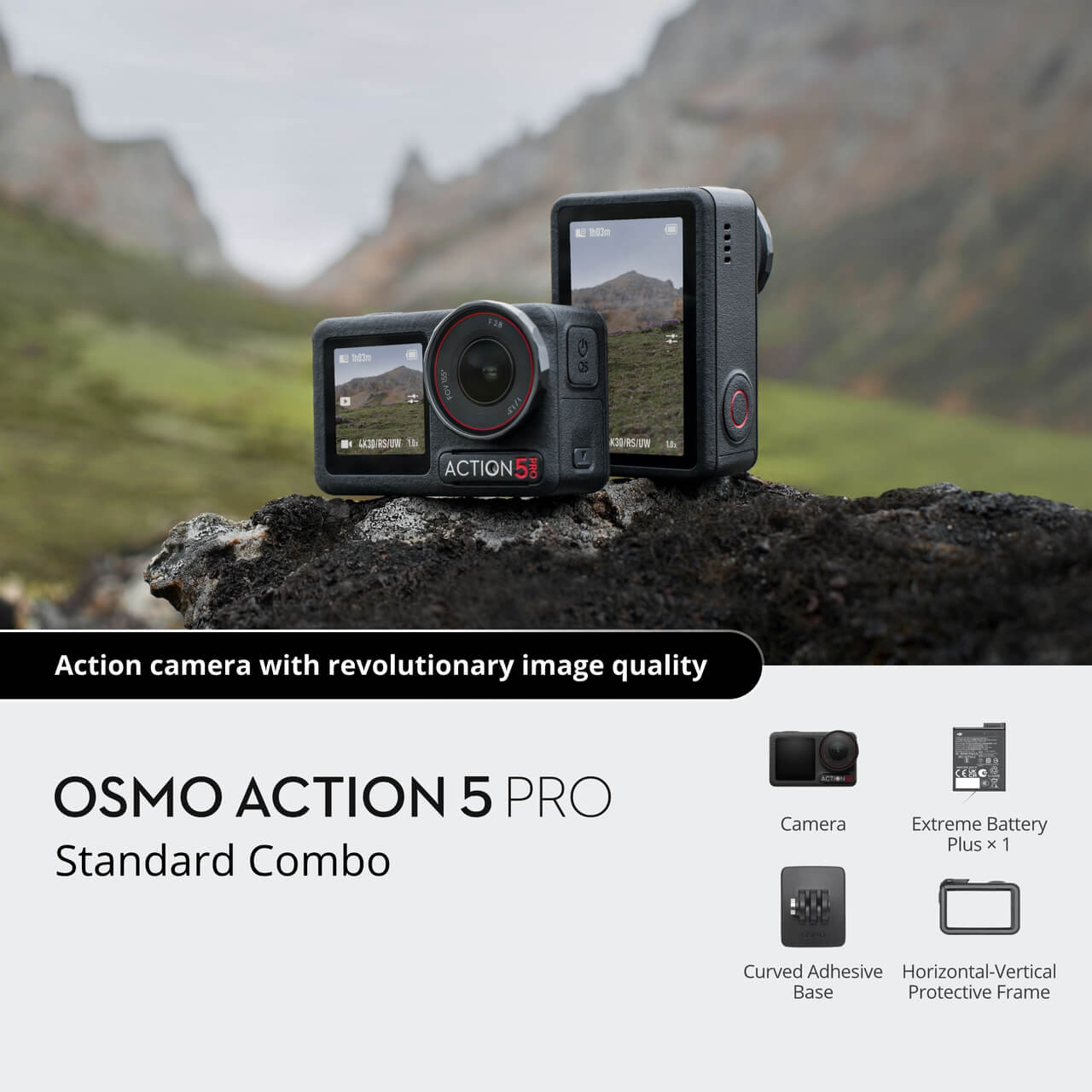 DJI Osmo Action 5 Pro Waterproof Action Camera