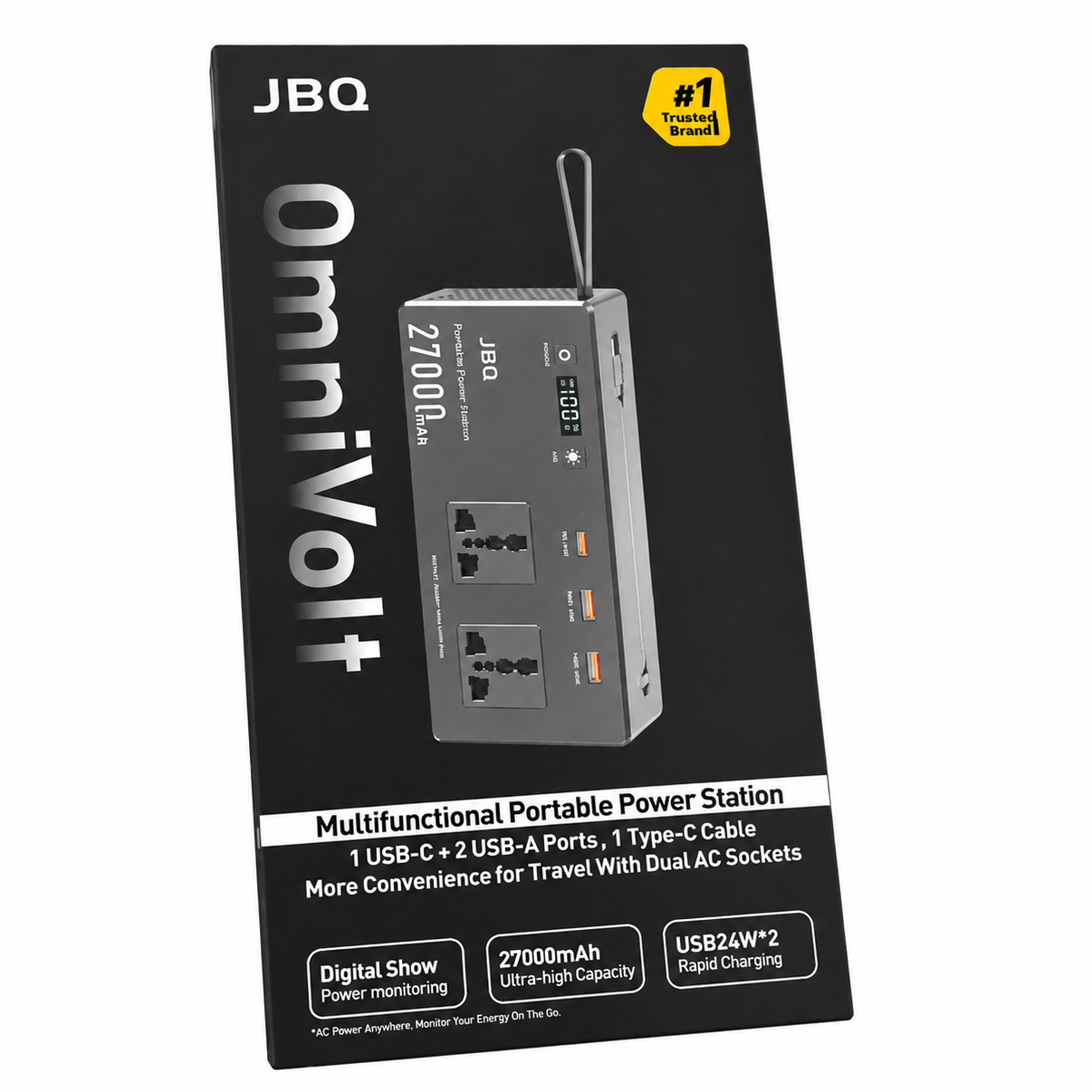 JBQ OmniVolt 27000mAh Multifunctional Portable power station
