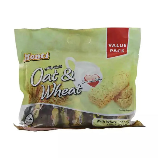 Monti Oats & Wheat Chocolate With Strawberry Flavour & White Chocolate
