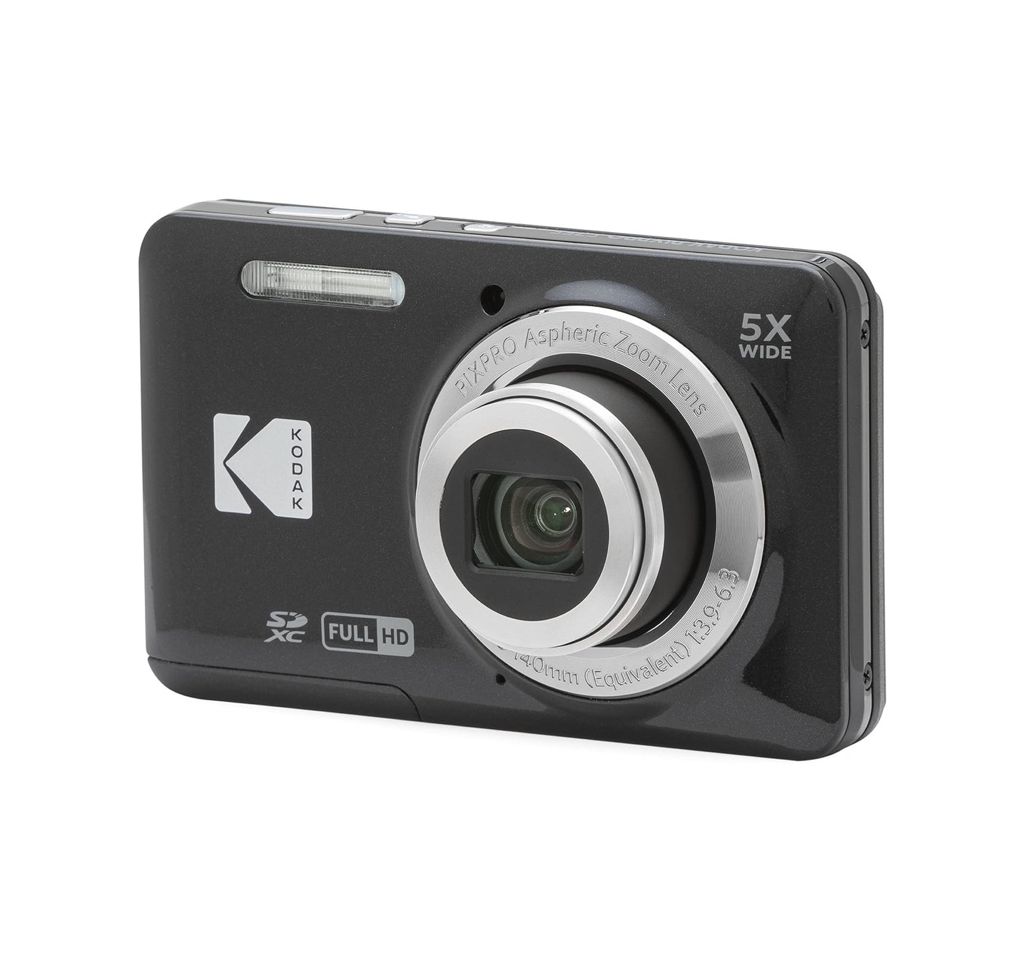 KODAK PIXPRO FZ55 BL 16MP Digital Camera 5X Optical Zoom 28mm Wide