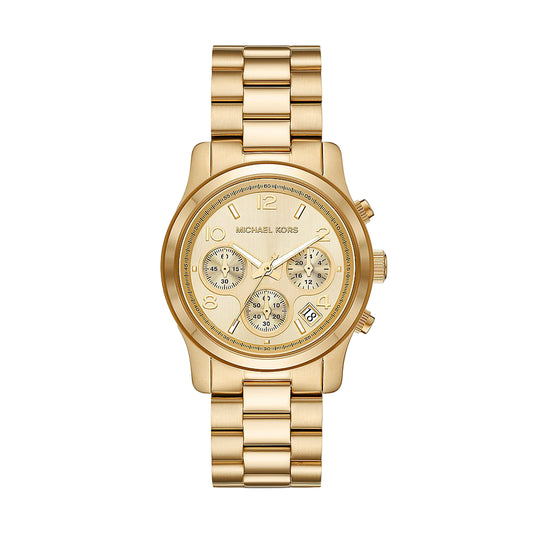 Michael Kors Runway Gold Stainless Steel Women Watch MK7323