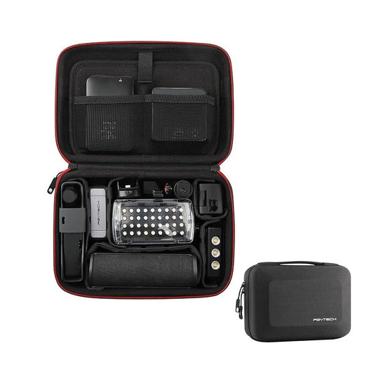 PGYTECH Camera Carrying Case Compatible with GoPro DJI OSMO Pocket 2 DJI OM 4 GoPro Insta360 ONE R Action Camera Accessories Storage Box Handbag