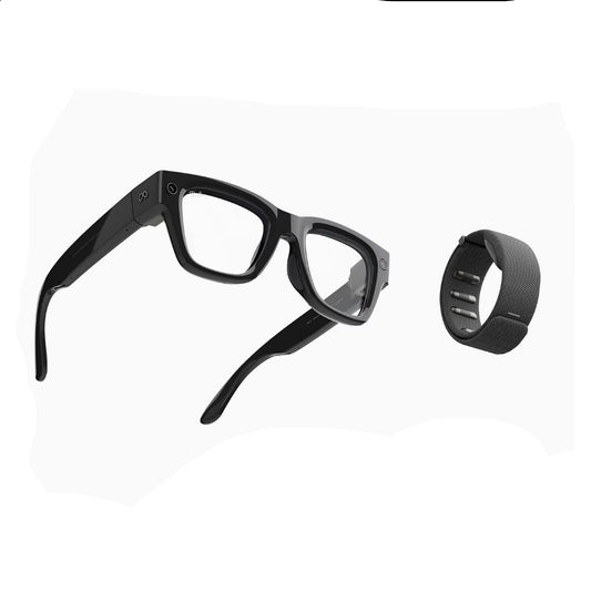 META RAY BAN DISPLAY AND SMART BRACELET