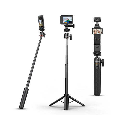 TELESIN 2.0 Quick Release Mini Desktop Tripod for GoPro Insta360 DJI Action Osmo Pocket