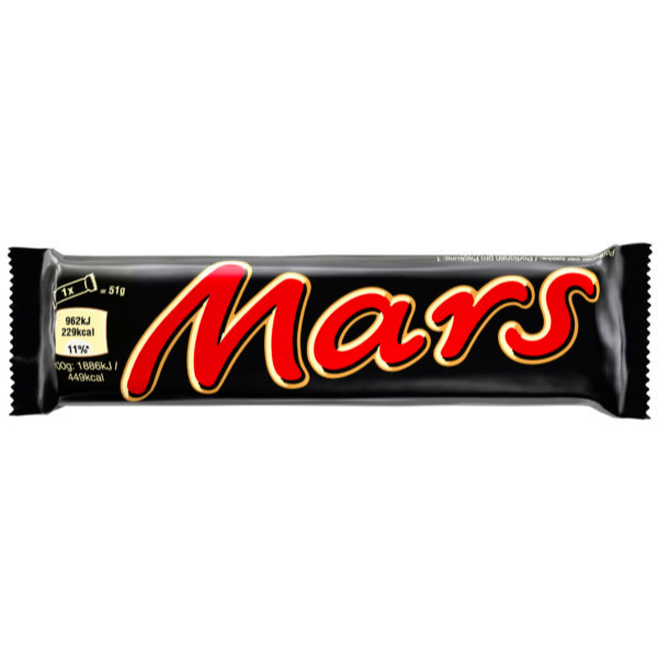 Mars Caramel and Milk Chocolates 6 in 1